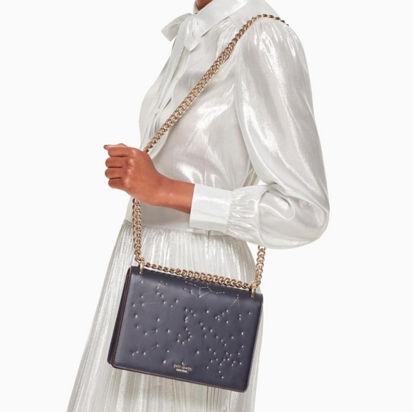 Kate Spade Star Bright Constellation Marci Written Stars Light Up RARE Gorgeous - Picture 4 of 9